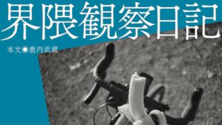 道に落ちているバナナを拾い食いしてお腹を壊しただけなのにどうして怒るんだい？［界隈観察日記◉鹿内武蔵］