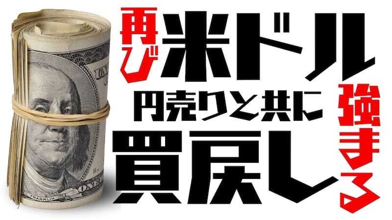 【FX為替相場見通し】年末相場「米ドル」買い戻しが再び強まる！