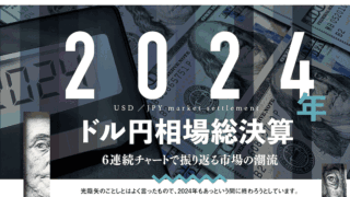 2024年ドル円相場総決算〜6連続チャートで振り返る市場の潮流〜