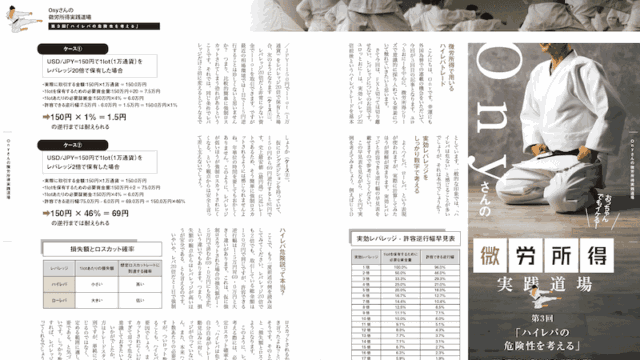 ハイレバの危険性を考える｜Onyさんの微労所得実践道場［第3回］