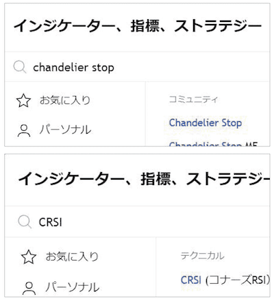 TradingViewインジケーター