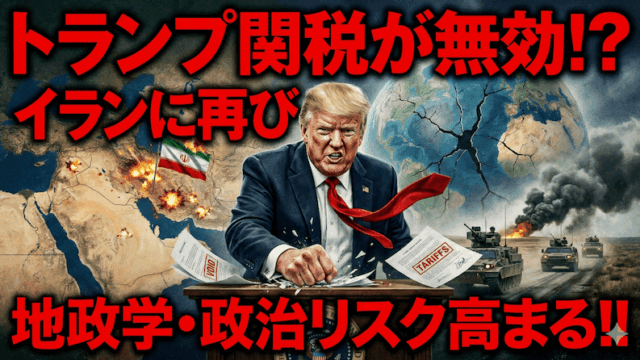 【FX為替相場見通し】トランプ米大統領に市場はまたまた振り回されるのか!? 地政学・政治リスク高まる!!