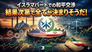 【FX為替相場見通し】米国イランの和平交渉次第で全てが決まる!?