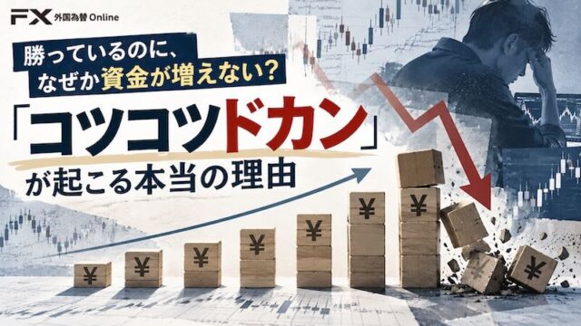 「コツコツドカン」はなぜ起こるのか～勝率が高いのに資金が増えない理由と、その背景にある心理～